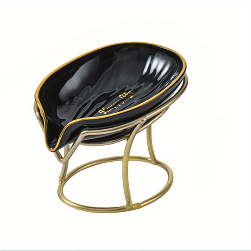 Stylish Drain Soap Saver: Space-Saving, No-Punch Installation, Water-Draining Design - Perfect for Bathroom & Kitchen, Keeps Soap Dry and Organized