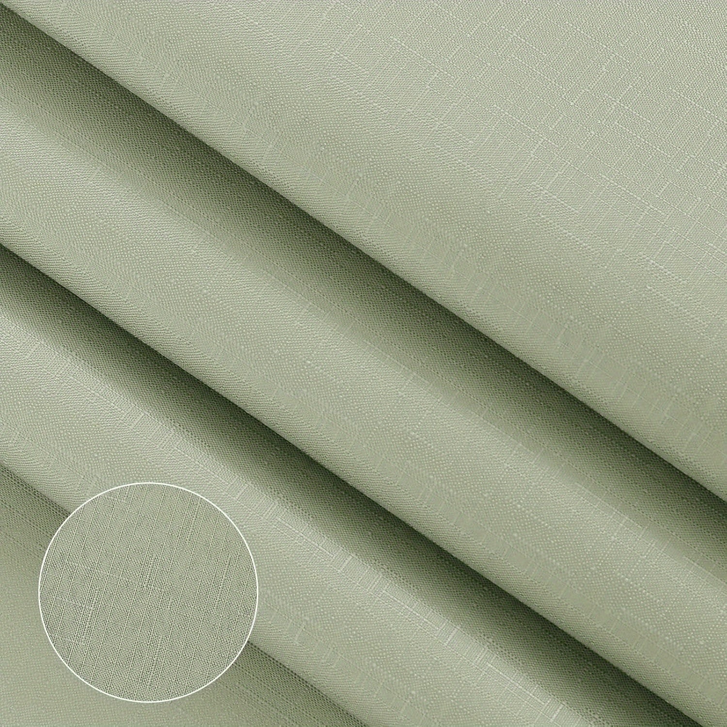 Sage Green Shower Curtain, Polyester Ombre Shower Curtains for Bathroom, Green and White Gradient Fabric Bathroom Decor Bath Set, Washable, 72 x 72